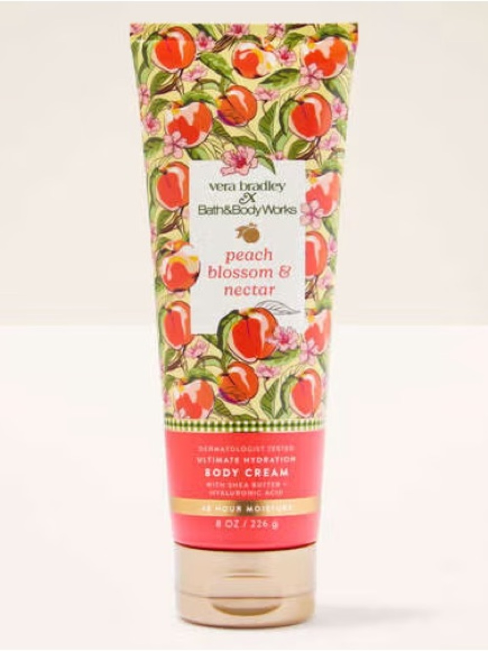 Vera Bradley x BBW Peach Blossom & Nectar Ultimate Hydration Body Cream